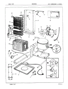 05 - Unit Compartment & System parts for Maytag Refrigerator NDNS229GZA / 7L35A from AppliancePartsPros.com