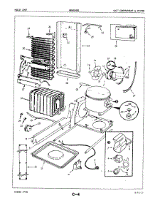 05 - Unit Compartment & System parts for Maytag Refrigerator NDNS249GA / 5N66A from AppliancePartsPros.com