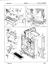 06 - Water & Ice Dispenser parts for Maytag Refrigerator NDNS249GZA / 7L36A from AppliancePartsPros.com