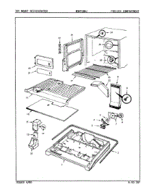 02 - Freezer Compartment parts for Maytag Refrigerator NDNT189J / 8B28A from AppliancePartsPros.com