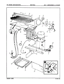 04 - Unit Compartment & System parts for Maytag Refrigerator NDNT189JA / 8B28A from AppliancePartsPros.com