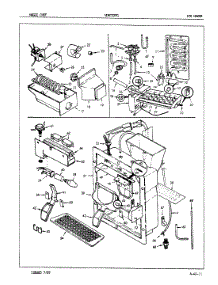 04 - Ice Maker parts for Maytag Refrigerator NDNT229GA / 7D59A from AppliancePartsPros.com