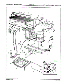 05 - Unit Compartment & System parts for Maytag Refrigerator NDNT229JA / 8B21B from AppliancePartsPros.com