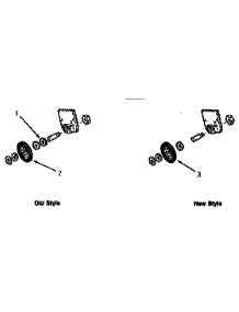03 - Cylinder Roller parts for Amana Dryer NE6813 from AppliancePartsPros.com