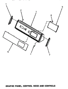 04 - Graphic Panel, Control Hood & Controls parts for Amana Dryer NE8633 from AppliancePartsPros.com