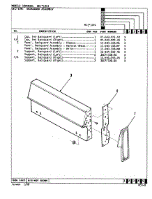 02 - Control Panel parts for Norge Range NEA2H1 from AppliancePartsPros.com