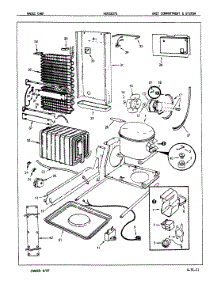 03 - Unit Compartment & System parts for Maytag Refrigerator NENS207G / 7L31A from AppliancePartsPros.com