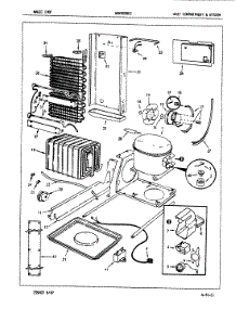 05 - Unit Compartment & System parts for Maytag Refrigerator NENS228GZA / 7L33A from AppliancePartsPros.com