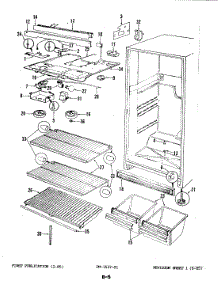 03 - Fresh Food Compartment parts for Maytag Refrigerator NENT156EA / 4D63A from AppliancePartsPros.com