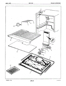 02 - Freezer Compartment parts for Maytag Refrigerator NENT156GA / 5E21A from AppliancePartsPros.com