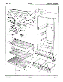 03 - Fresh Food Compartment parts for Maytag Refrigerator NENT156GA / 5E21A from AppliancePartsPros.com