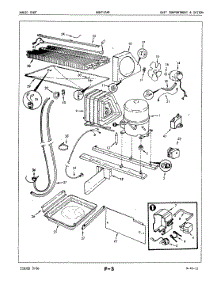 02 - Unit Compartment & System parts for Maytag Refrigerator NENT156GH / 5E21A from AppliancePartsPros.com