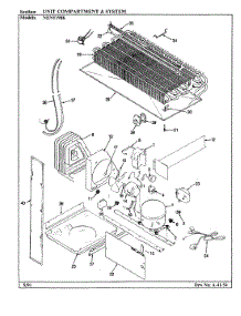 02 - Unit Compartment & System parts for Maytag Refrigerator NENT198K / BC64A from AppliancePartsPros.com