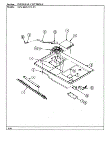 04 - Internal Controls parts for Norge Range NEW3H8STVW-EV from AppliancePartsPros.com