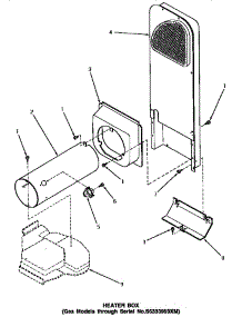 07 - Heater Box (Thru Sn S6333959xm) parts for Amana Washer NG5319 from AppliancePartsPros.com