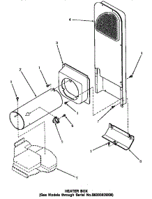 07 - Heater Box (Thru Sn S6333959xm) parts for Amana Washer NG6519 from AppliancePartsPros.com