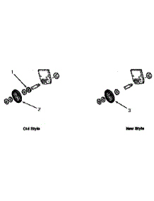 03 - Cylinder Roller parts for Amana Washer NG6819 from AppliancePartsPros.com