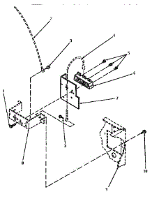 12 - Terminal Block parts for Amana Washer NG6819 from AppliancePartsPros.com
