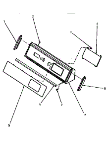 06 - Graphics Panel, Ctrl Hood And Ctrls parts for Amana Washer NG8839 from AppliancePartsPros.com