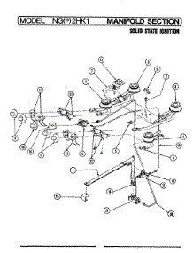 03 - Controls (Ngx2hk1) parts for Norge Range NGA2HK1 from AppliancePartsPros.com