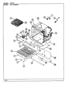 06 - Oven parts for Norge Range NGA3M8TKS from AppliancePartsPros.com