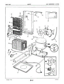 03 - Unit Compartment & System parts for Maytag Refrigerator NNS207FH / 5M52B from AppliancePartsPros.com