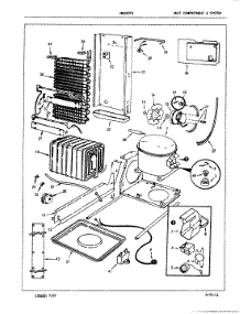 05 - Unit Compartment & System parts for Maytag Refrigerator NNS207GA / 7L39A from AppliancePartsPros.com