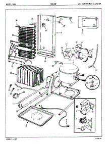 05 - Unit Compartment & System parts for Maytag Refrigerator NNS208FA / 5M54A from AppliancePartsPros.com
