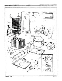 05 - Unit Compartment & System parts for Maytag Refrigerator NNS208J / 8L36A from AppliancePartsPros.com