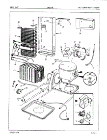 05 - Unit Compartment & System parts for Maytag Refrigerator NNS227FA / 5M53A from AppliancePartsPros.com