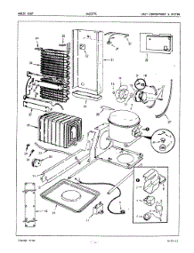 05 - Unit Compartment & System parts for Maytag Refrigerator NNS227GA / 5N62A from AppliancePartsPros.com