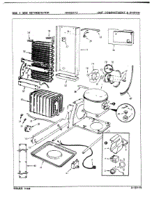 03 - Unit Compartment & System parts for Maytag Refrigerator NNS227J / 9P10A from AppliancePartsPros.com