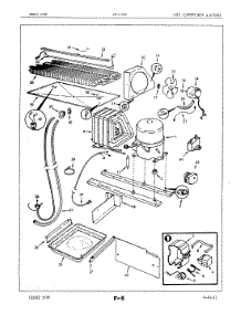 03 - Unit Compartment & System parts for Maytag Refrigerator NNT156GH / 7A28A from AppliancePartsPros.com