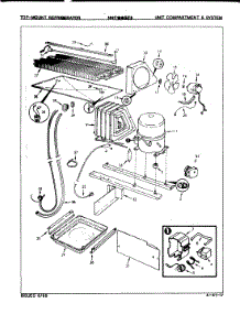 04 - Unit Compartment & System parts for Maytag Refrigerator NNT156GZ3A / 8D45A from AppliancePartsPros.com