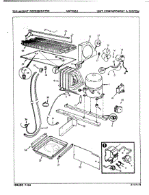 04 - Unit Compartment & System parts for Maytag Refrigerator NNT156JA / 9G41A from AppliancePartsPros.com