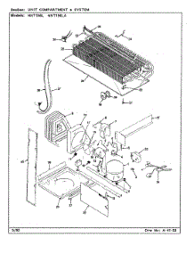 06 - Unit Compartment & System parts for Maytag Refrigerator NNT156LA / CC02B from AppliancePartsPros.com