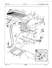 02 - Unit Compartment & System parts for Maytag Refrigerator NNT176DVH / 5A52A from AppliancePartsPros.com