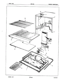 02 - Freezer Compartment parts for Maytag Refrigerator NNT176GA / 7A09A from AppliancePartsPros.com