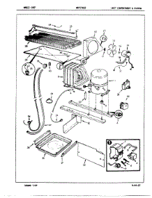 02 - Unit Compartment parts for Maytag Refrigerator NNT176GZ / 7A09A from AppliancePartsPros.com