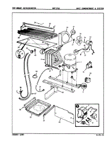 04 - Unit Compartment & System parts for Maytag Refrigerator NNT176JA / 9G43A from AppliancePartsPros.com