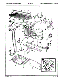 04 - Unit Compartment & System parts for Maytag Refrigerator NNT177JA / 8A36A from AppliancePartsPros.com