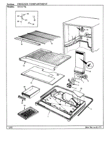 02 - Freezer Compartment parts for Maytag Refrigerator NNT177KA / AC23A from AppliancePartsPros.com
