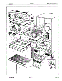 03 - Fresh Food Compartment parts for Maytag Refrigerator NNT178GA / 5E63A from AppliancePartsPros.com