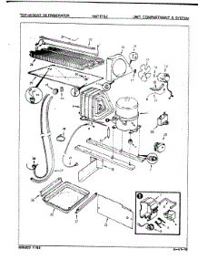 04 - Unit Compartment & System parts for Maytag Refrigerator NNT179JA / 8A30A from AppliancePartsPros.com