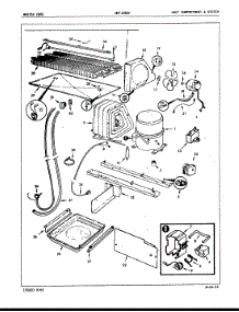 02 - Unit Compartment & System parts for Maytag Refrigerator NNT196D / 4C77A from AppliancePartsPros.com