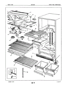 03 - Fresh Food Compartment parts for Maytag Refrigerator NNT196GA / 5E64A from AppliancePartsPros.com