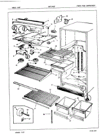 02 - Fresh Food Compartment parts for Maytag Refrigerator NNT196GZ / 7A11B from AppliancePartsPros.com