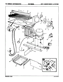 02 - Unit Compartment & System parts for Maytag Refrigerator NNT196GZ3 / 7D13A from AppliancePartsPros.com