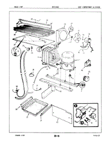 04 - Unit Compartment & System parts for Maytag Refrigerator NNT196GZA / 7A11A from AppliancePartsPros.com