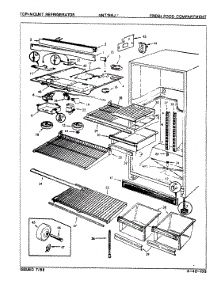 03 - Fresh Food Compartment parts for Maytag Refrigerator NNT196JA / 8A29A from AppliancePartsPros.com
